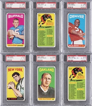 1965 Topps Football Complete Set (176) - #20 on the PSA Set Registry! 